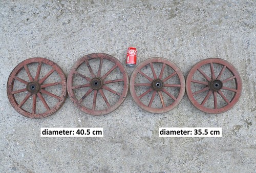 Small vintage old wooden - small,