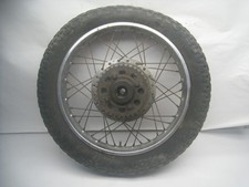 1969 HONDA CL450 CL 450 K2 SCRAMBLER REAR WHEEL WITH DRIVEN CHAIN SPROCKET