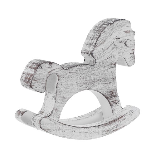 Wooden rocking horse - ,