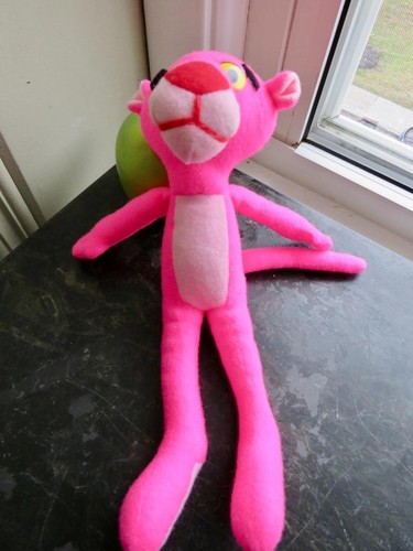 Vintage pink panther - vintage, stuffed