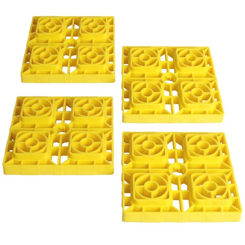 Base plates backing - 4x,