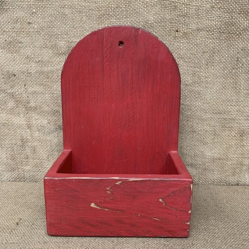 Rustic wall box - wall, worn