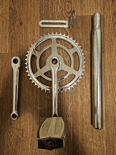 Raleigh crankset cranks - raleigh, cranks.