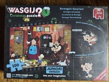 Wasgij Scrooge's Surprise Christmas Puzzle 100 Piece Jigsaw, Junior Version
