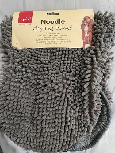 Microfiber noodle dog towel - dog,