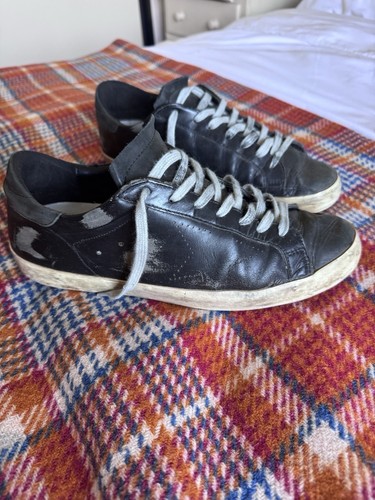 Golden goose superstar black - superstar,