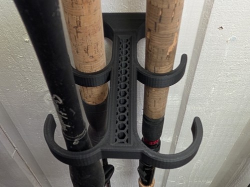 Fishing rod ceiling hanger - ceiling,