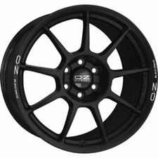 OZ RACING CHALLENGE HLT MATT BLACK WHITE LETTERING ALLOY WHEEL 18X8.5 ET35 5X112