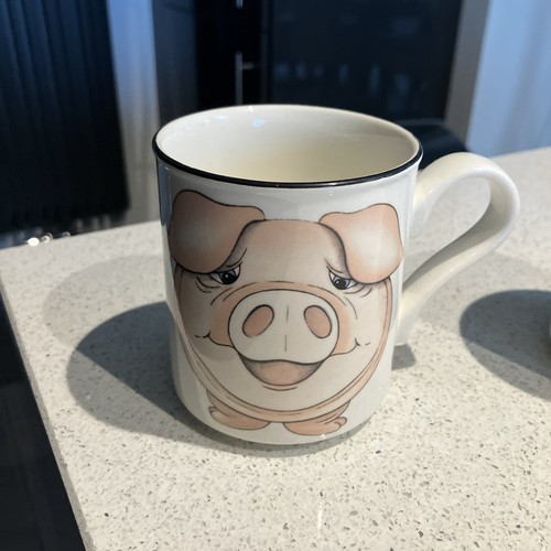 Arthur wood back front - wood, pig