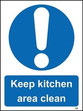 Keep Kitchen Area Clean