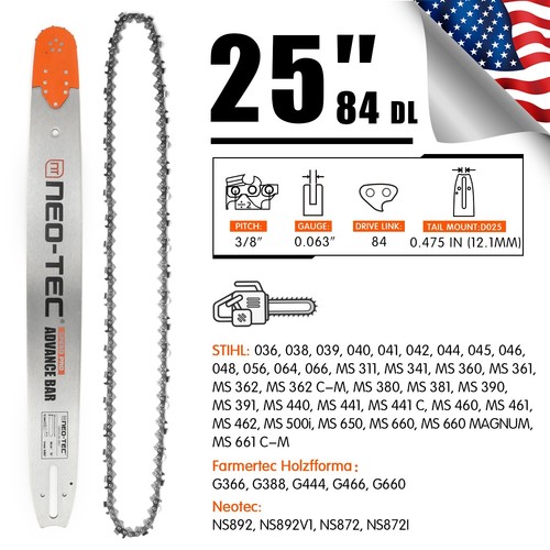 Guide bar chain - 24''/25'',