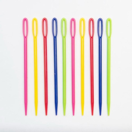 Plastic sewing needles - plastic,