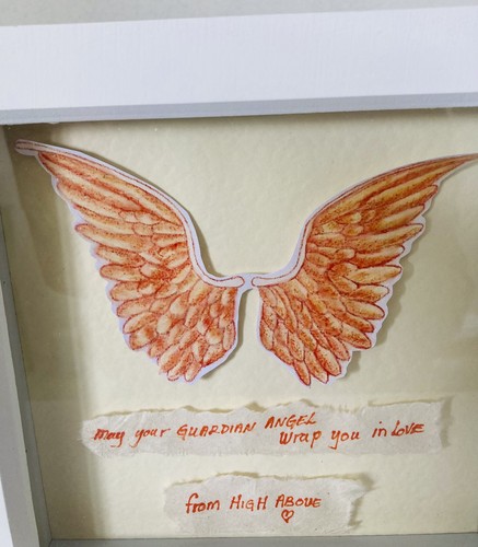 Shabby chic guardian angel - guardian,