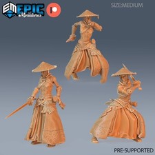 Warrior Monk Female DnD