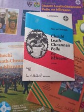 GAA All Ireland Football /Hurling  -Semi Final Programmes  UPDATED 1976- 2018