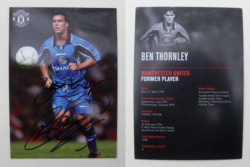 Ben thornley signed manchester - ben,