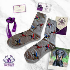 DOBERMAN SUPERHERO SOCKS UNISEX ONE SIZE FIT UK 5-11 EU 38-46 US 7.5-12