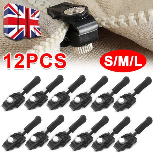 12pcs fix zipper zip slider - 12pcs,