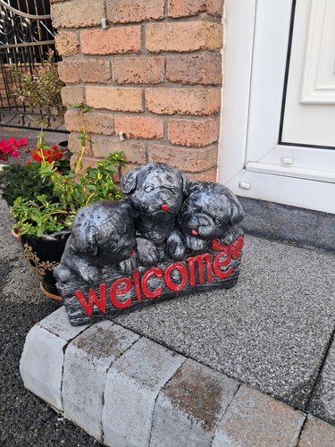 Dog welcome ornament - dog,