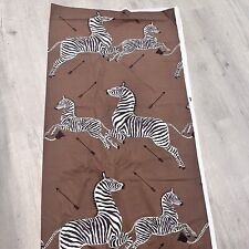 SCALAMANDRE ZEBRAS MASAI BROWN