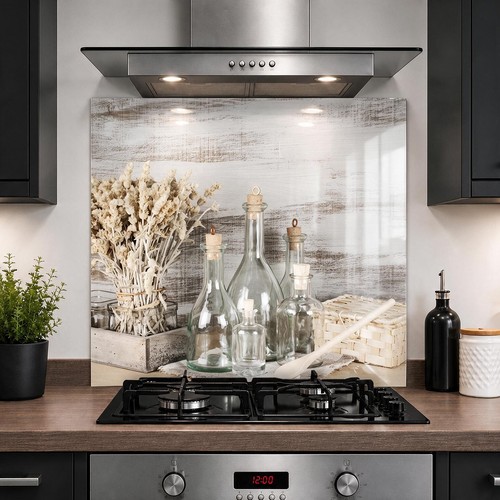 Printed glass kitchen - printed,