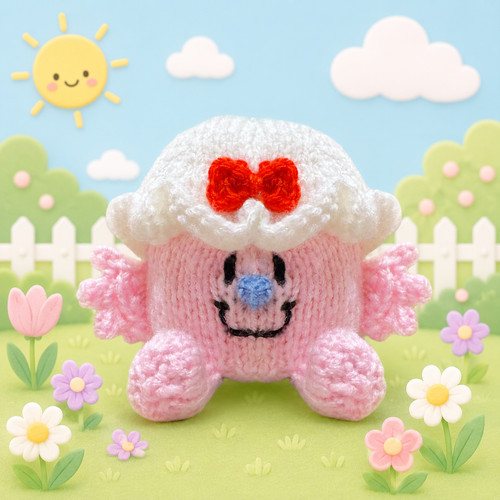 Knitting pattern little - little, miss