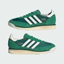 Adidas Originals SL 72 RS Green White Men's Trainers Shoes Size UK 9