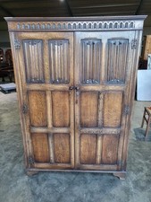 Antique repro oak panelled