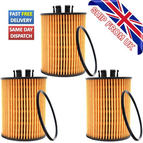 Engine oil filter - 3x, for