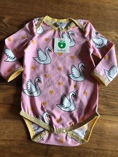 Smafolk Bridal Rose Swan Bodysuit Vest Size 56 Scandi