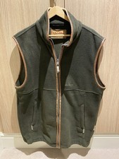 Schoffel Men's Oakham Olive Green Fleece Gilet Size XL 46