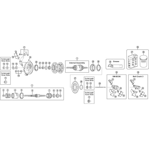 Shimano spares bicycle - bicycle, cycle