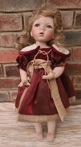Alberon vintage porcelain doll - alberon,