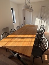 Ercol painted dining chairs - ercol,