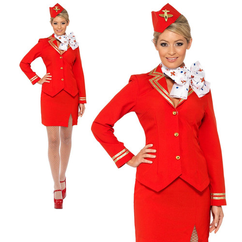 Trolley dolly costume ladies - trolley,