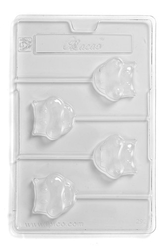 Hippo lolly chocolate - hippo, chocolate/soap