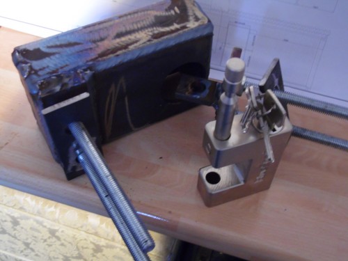 Shipping container lock - container,