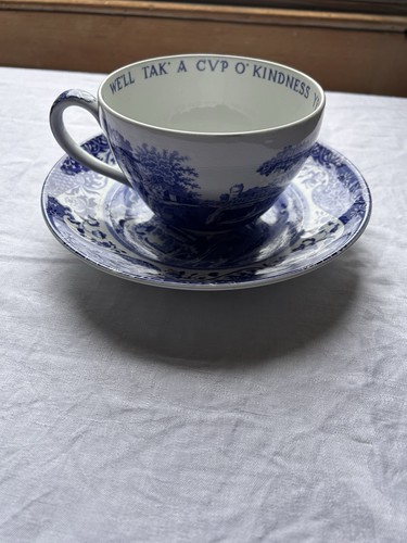 Spode blue italian - blue, cup