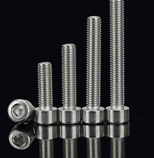 10/20/50/100pcs M3-M8 Allen Hex Socket Cap Head Screws Bolts 316 Stainless Steel