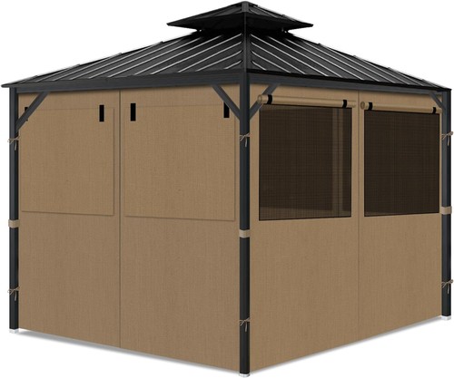 Aonear gazebo privacy curtains - aonear,