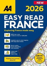 AA Easy Read Atlas France 2026
