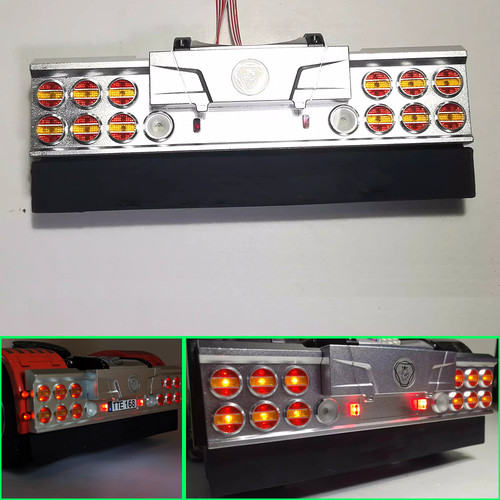 Led taillight for tamiya - for, 1/14