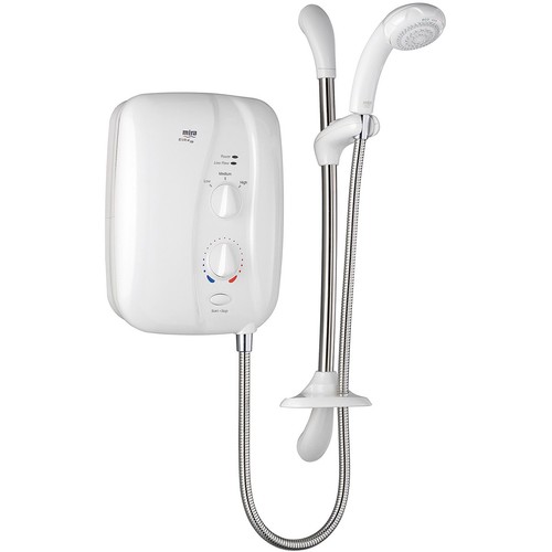 Mira electric shower 8kw - electric, 9.8kw