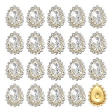 30pcs Sew on Rhinestone