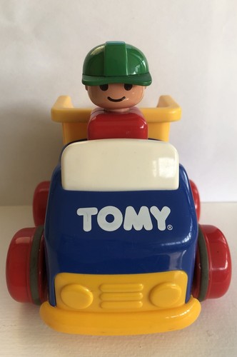 Vintage tomy tipper truck - tomy,