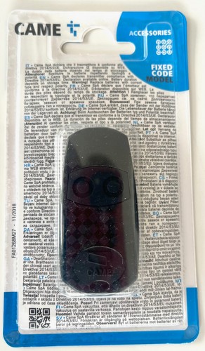 Came top432ee gate remote - top432ee,