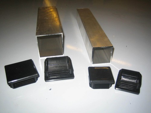 Aluminium box square tube - aluminium,