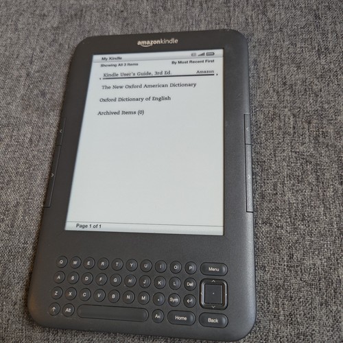 Amazon kindle keyboard - amazon,
