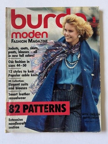 Burda sewing pattern magazine - pattern,