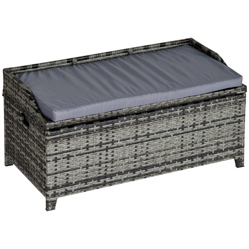 Outsunny rattan wicker storage - outsunny,
